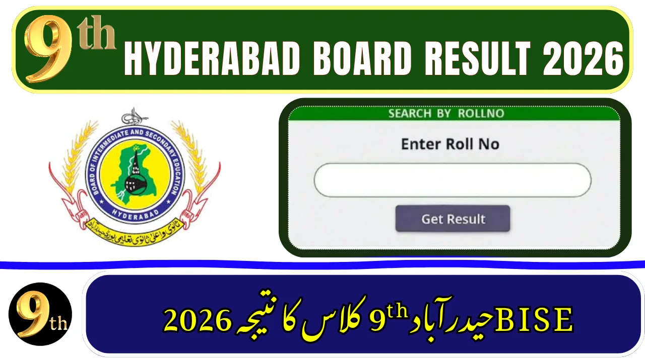 BISE Hyderabad 9th Class Result 2026 Check by Roll Number, Name & SMS