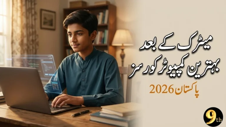 Best Computer Courses After 9th Class in Pakistan (2026) - Complete Guide for Students