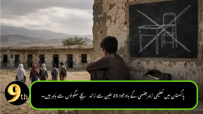 Over 25 Million Children Remain Out of School Despite Pakistan's Education Emergency