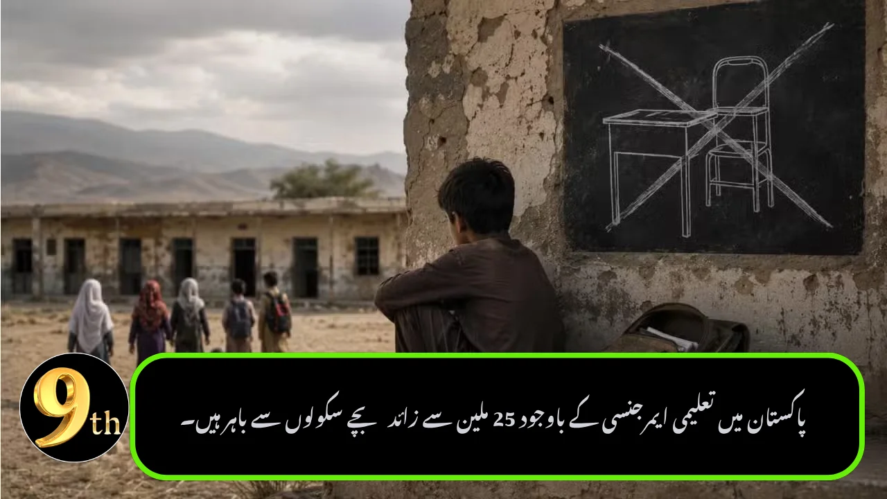 Over 25 Million Children Remain Out of School Despite Pakistan's Education Emergency