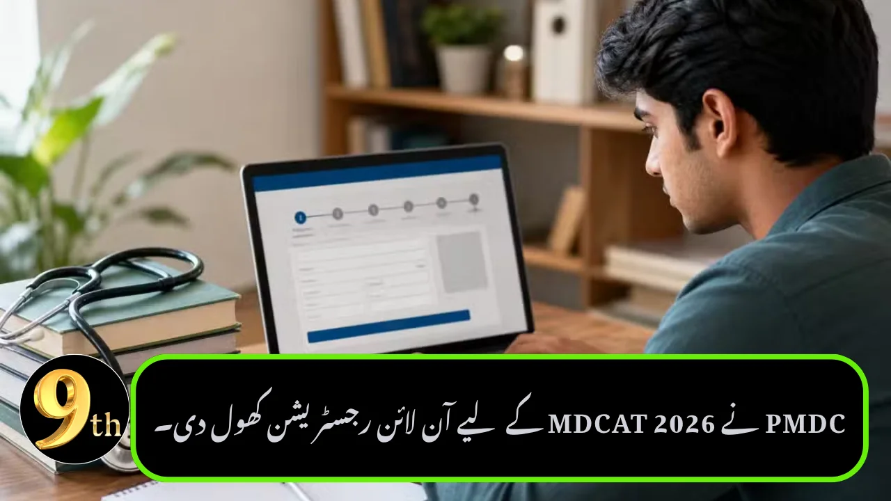 PMDC Opens Online Registration for MDCAT 2026